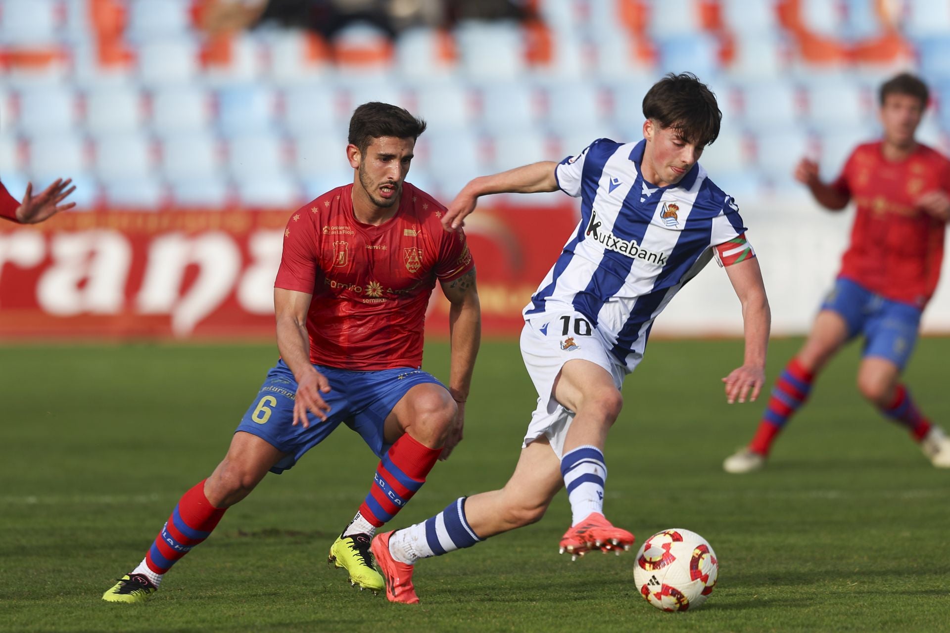 Las imágenes del Calahorra-Real Sociedad C