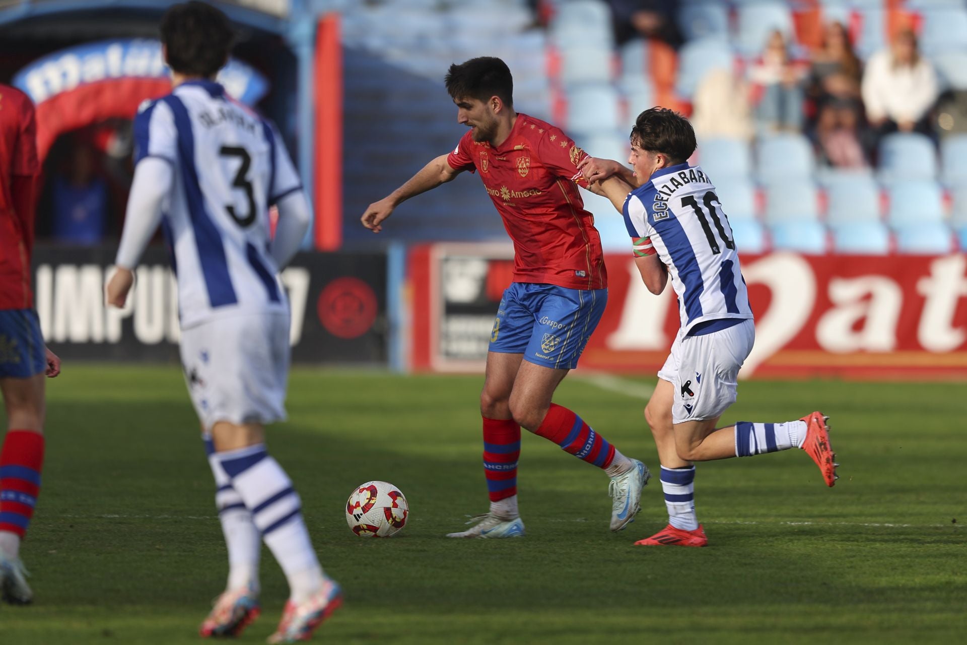Las imágenes del Calahorra-Real Sociedad C