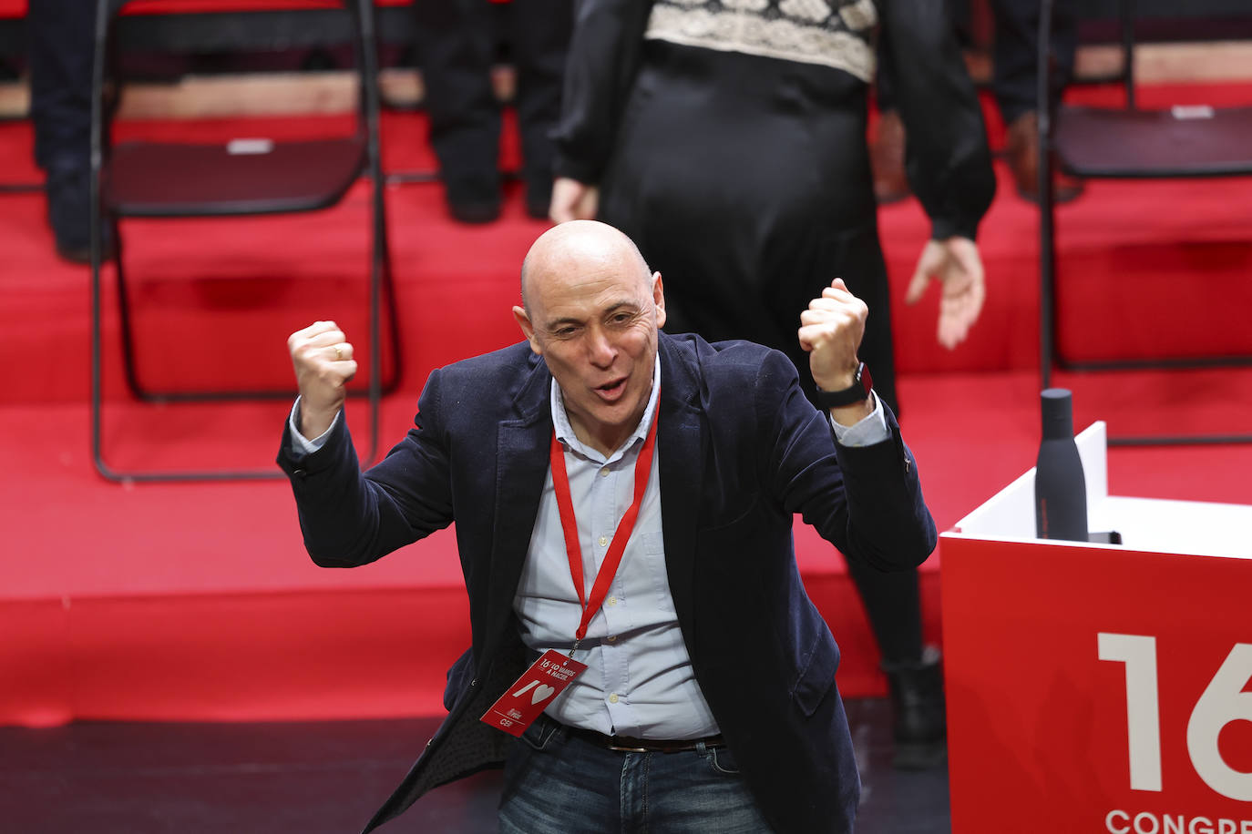 La proclamación de García al frente del PSOE riojano, en imágenes