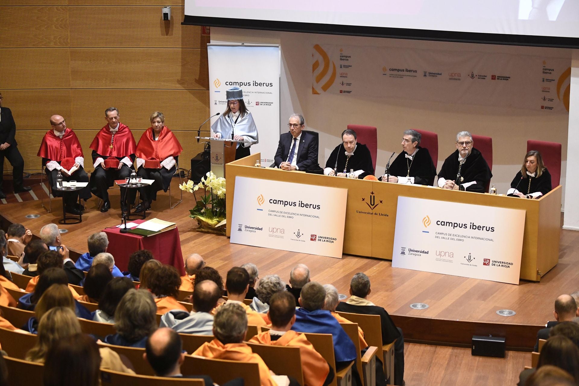 Juan Manuel Santos, investido primer doctor &#039;honoris causa&#039; conjunto de Campus Iberus