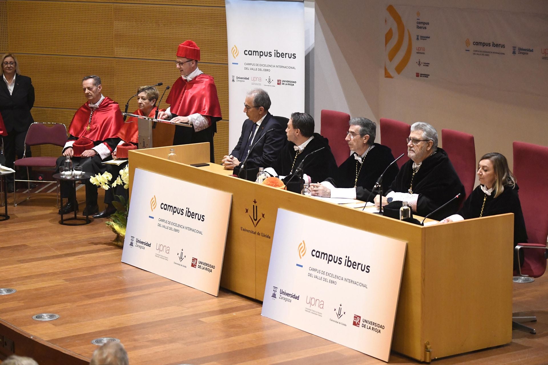 Juan Manuel Santos, investido primer doctor &#039;honoris causa&#039; conjunto de Campus Iberus