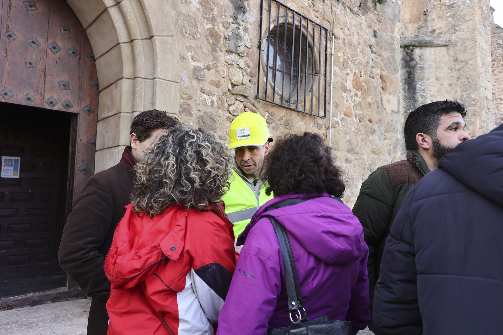 Las imágenes de Viguera en el día después del derrumbe
