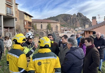 El Gobierno de La Rioja activa el nivel 1 del Plan de Protección Civil para garantizar la seguridad de los vecinos de la zona