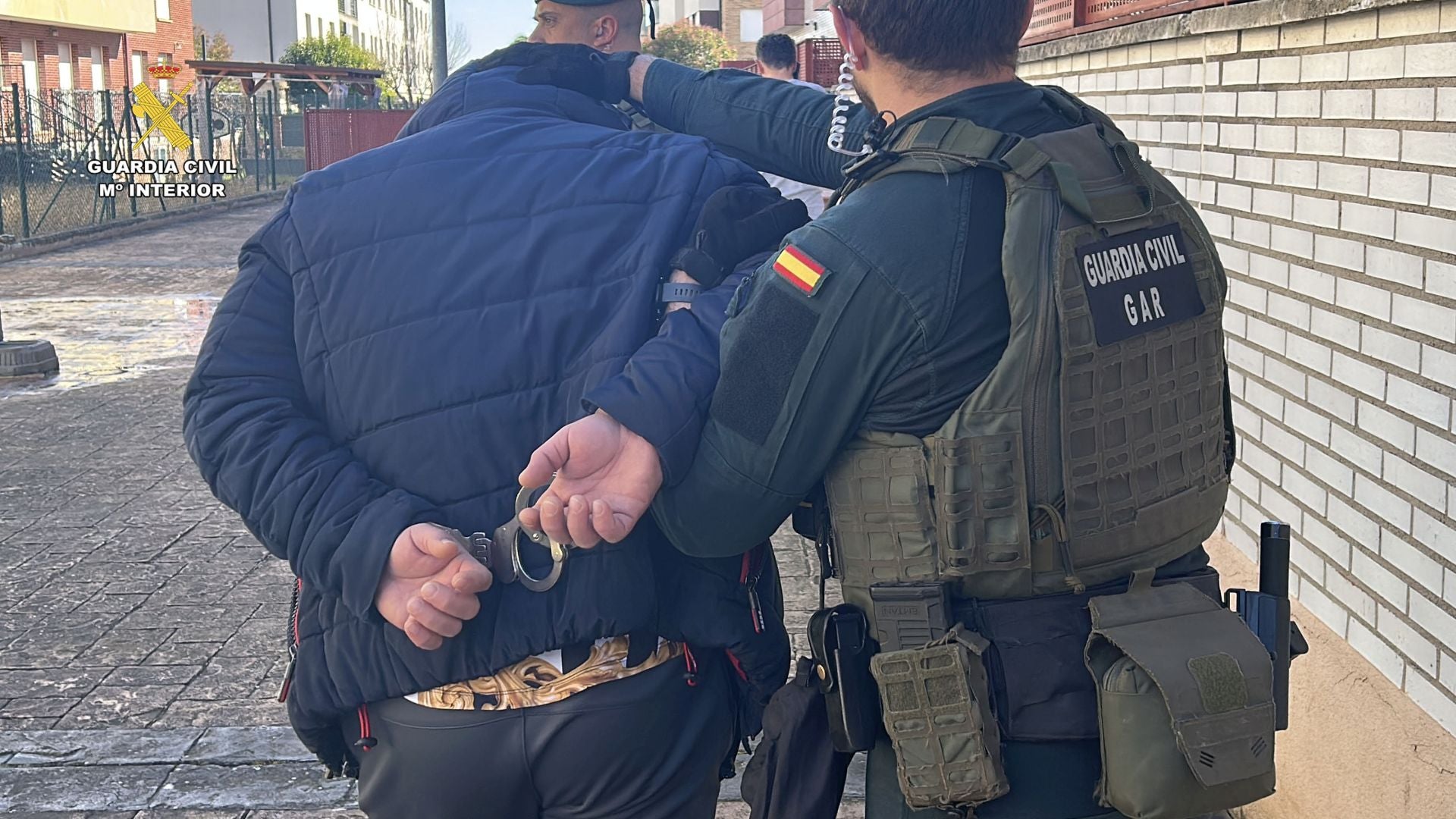 Las imágenes de la intervención de la Guardia Civil en Haro