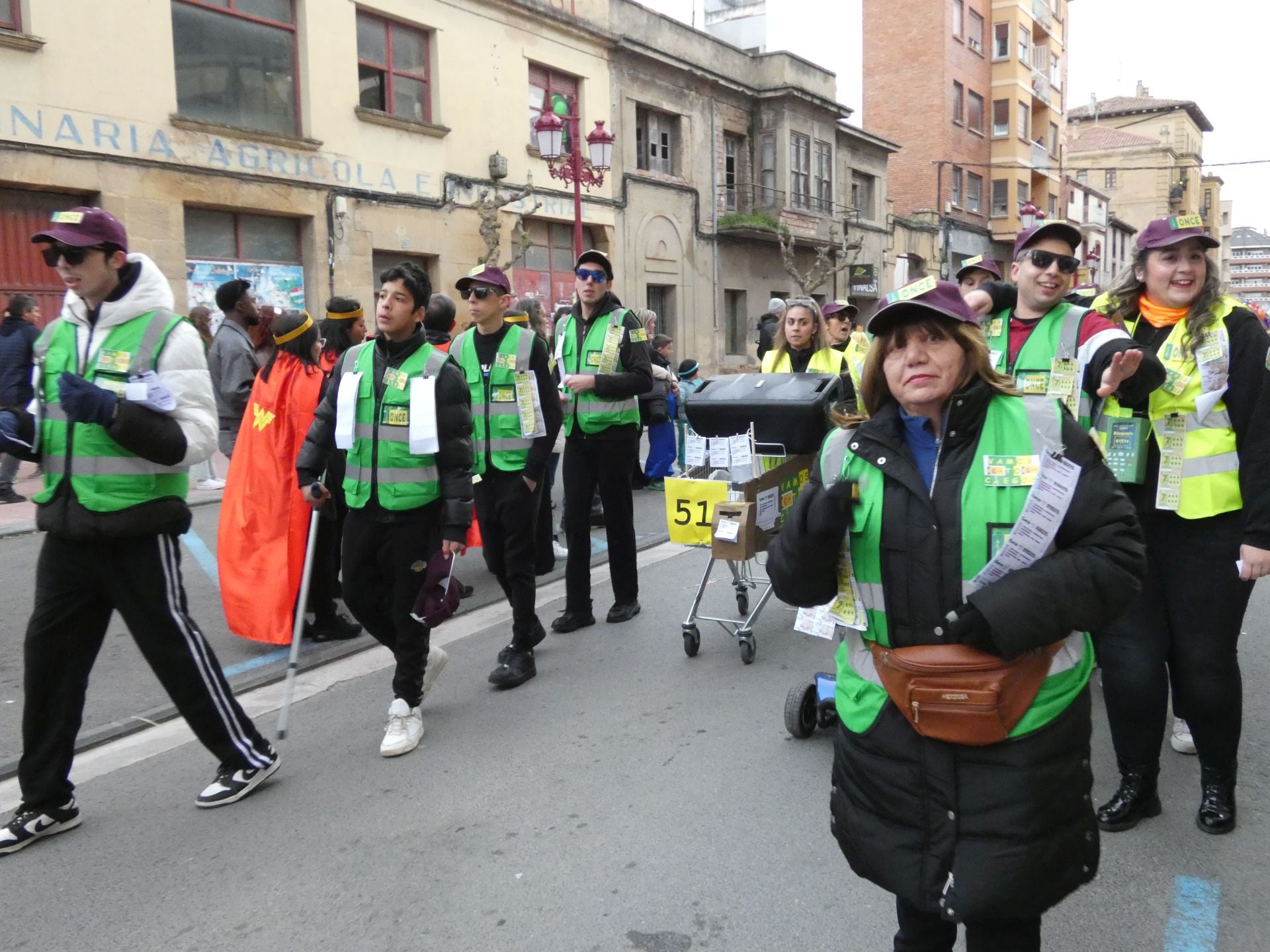 Haro se disfraza para el Carnaval