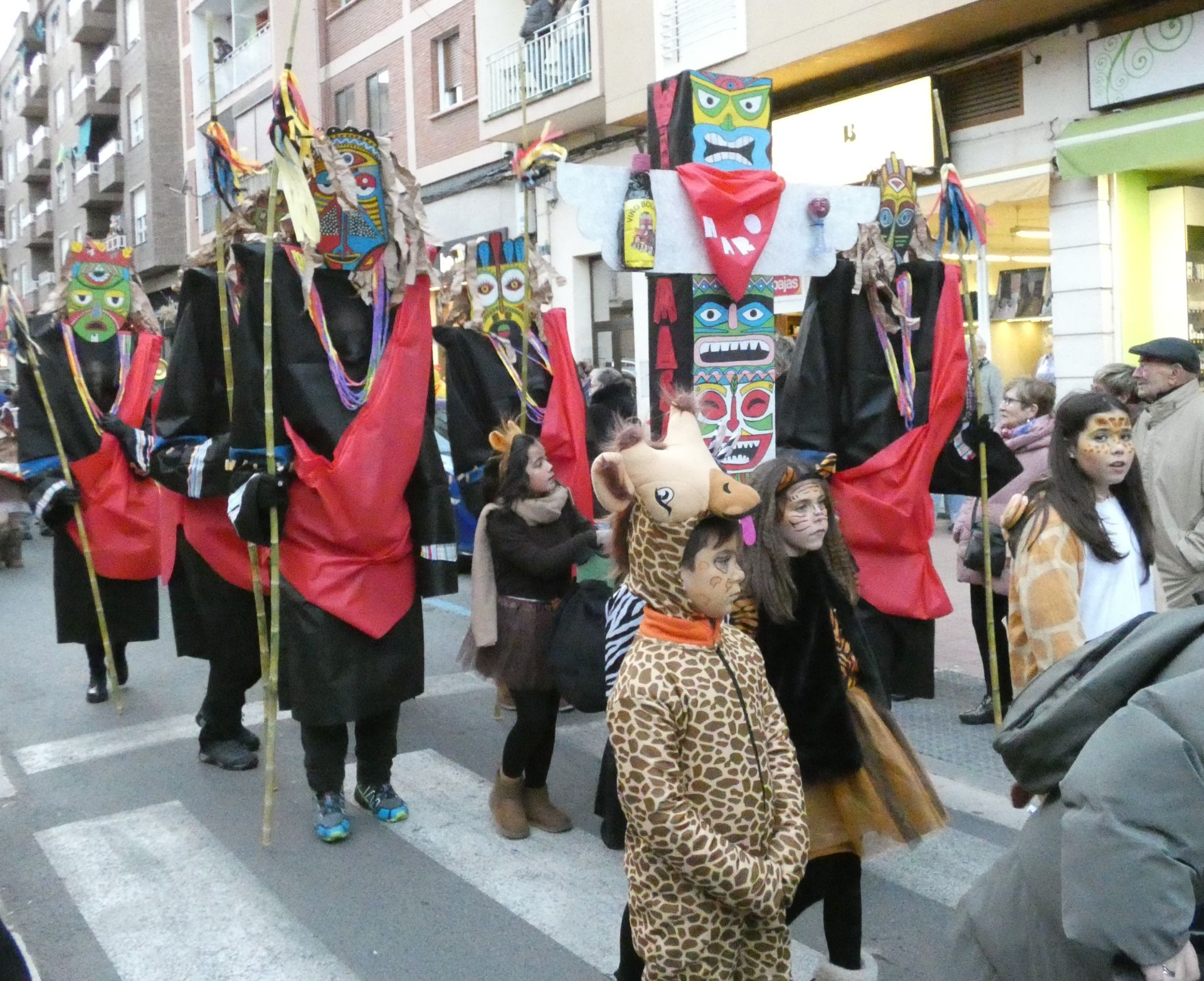 Haro se disfraza para el Carnaval