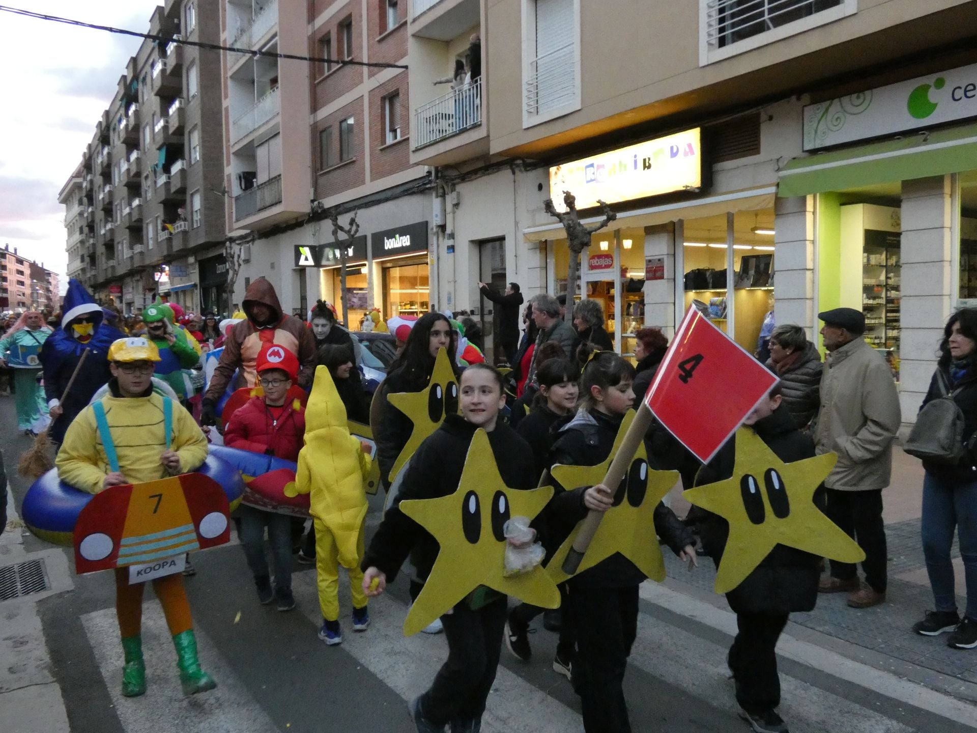 Haro se disfraza para el Carnaval