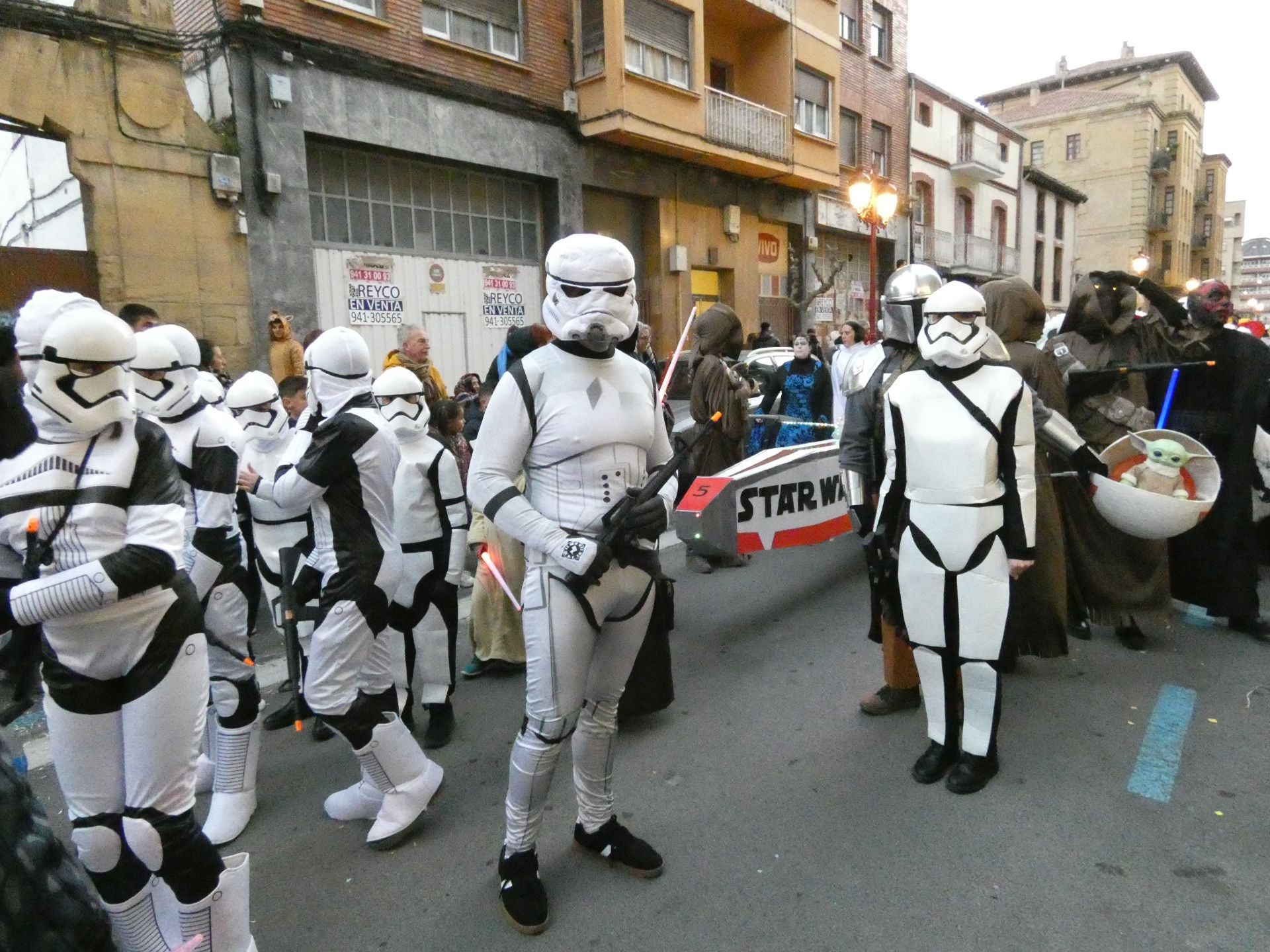 Haro se disfraza para el Carnaval