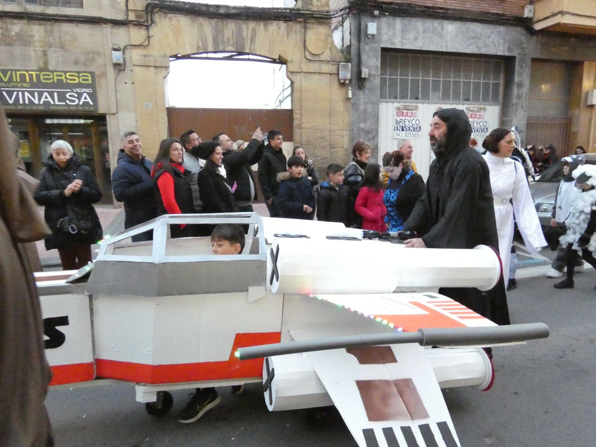 Haro se disfraza para el Carnaval