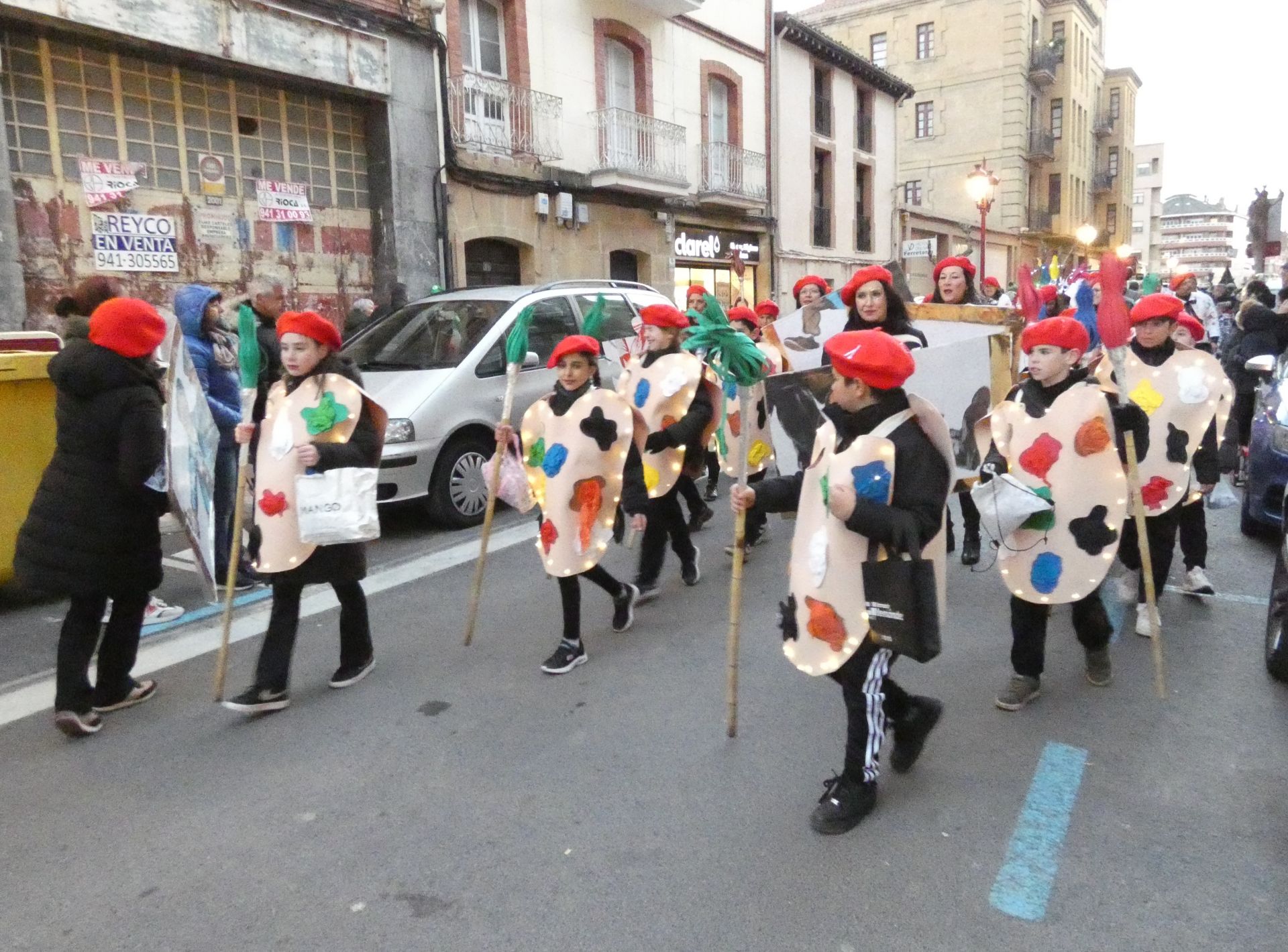 Haro se disfraza para el Carnaval