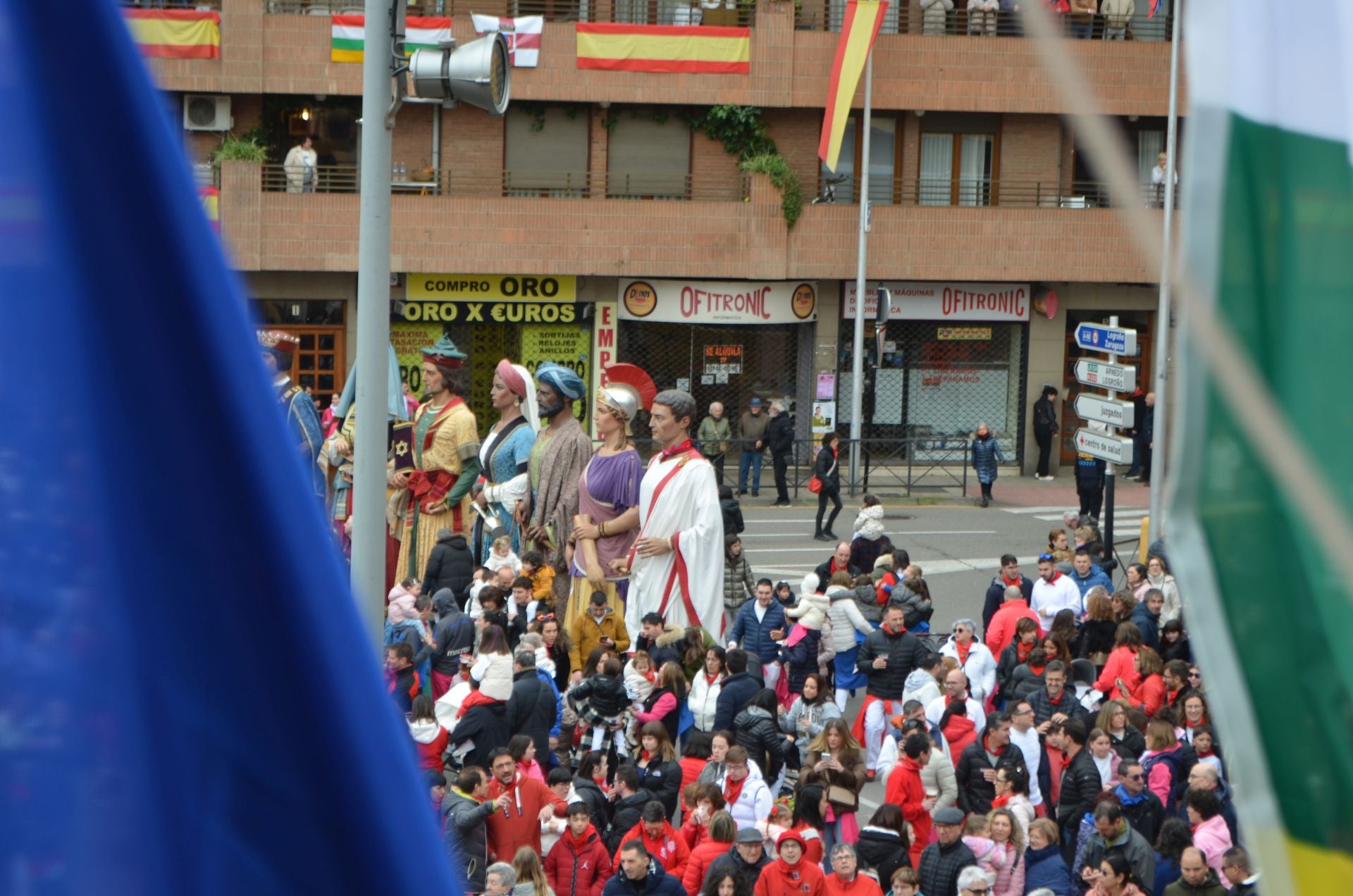 Calahorra vive su primer día de fiestas: las imágenes