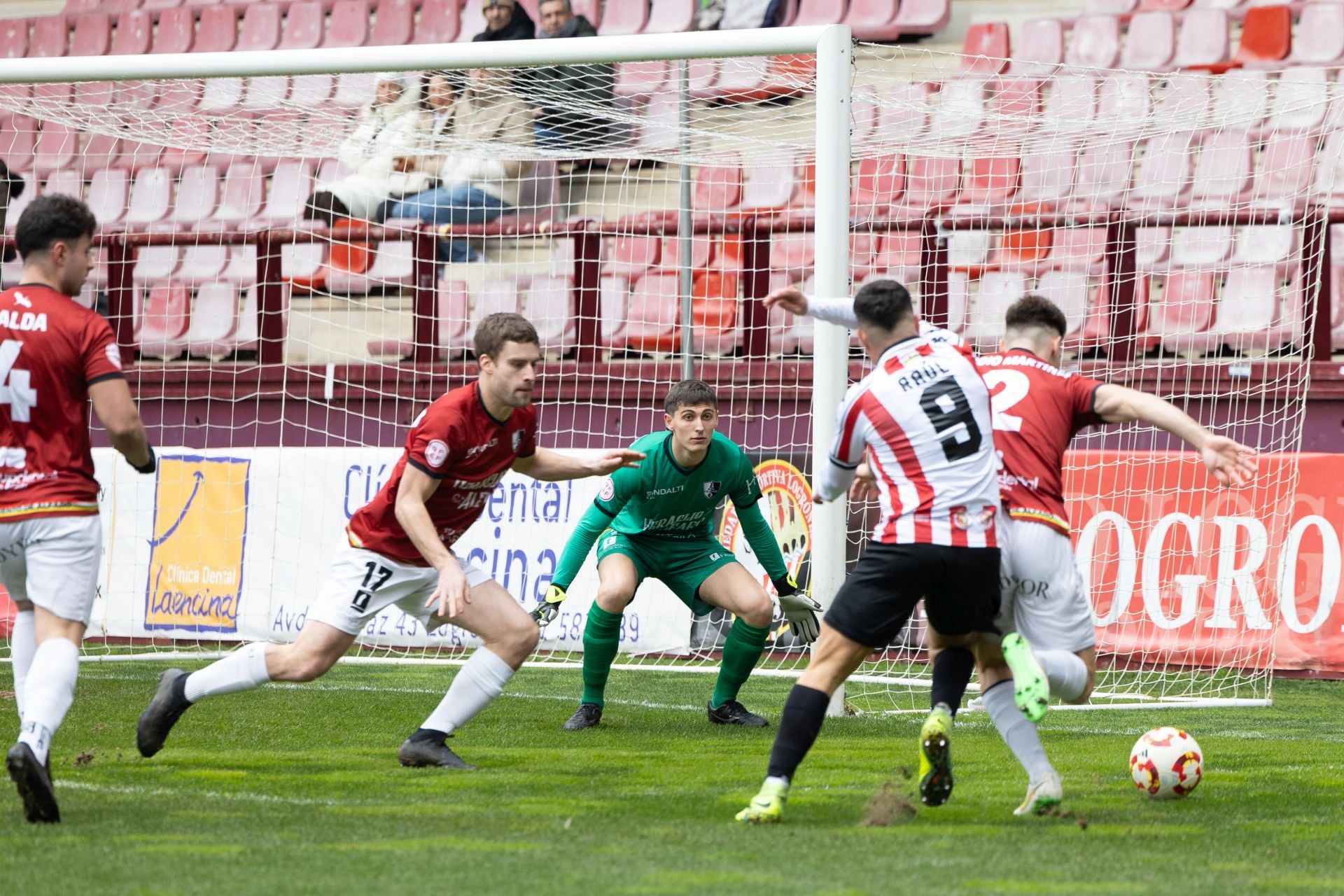 Las imágenes del SD Logroñés-Alfaro