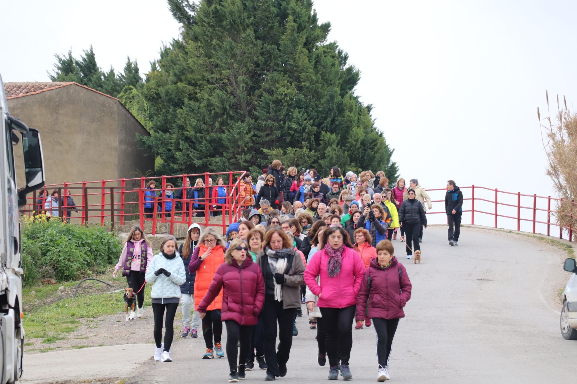 Marcha por la semana de la Mujer, en imágenes