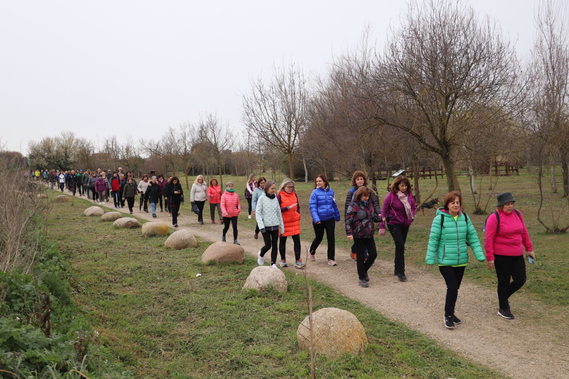 Marcha por la semana de la Mujer, en imágenes