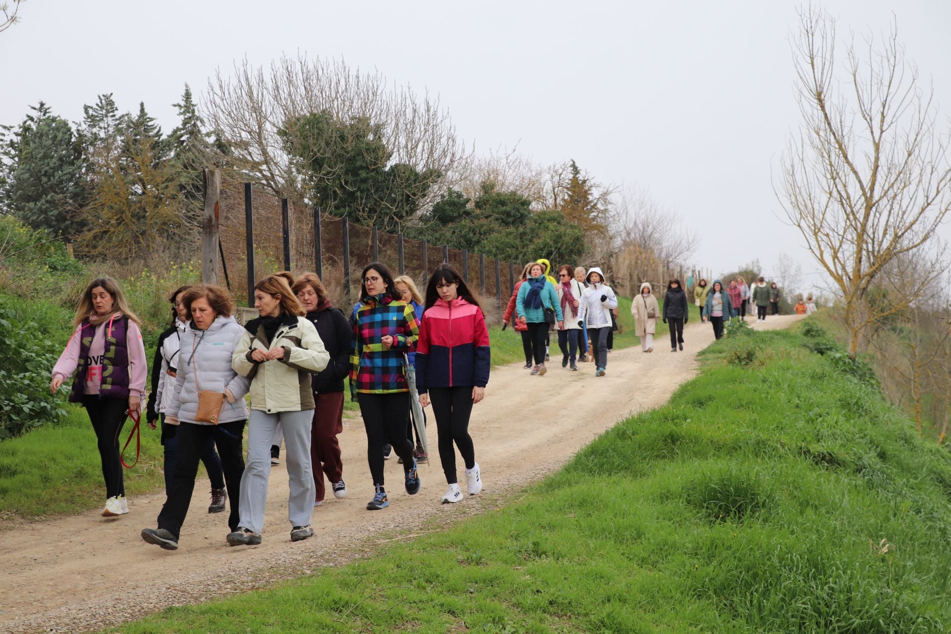 Marcha por la semana de la Mujer, en imágenes