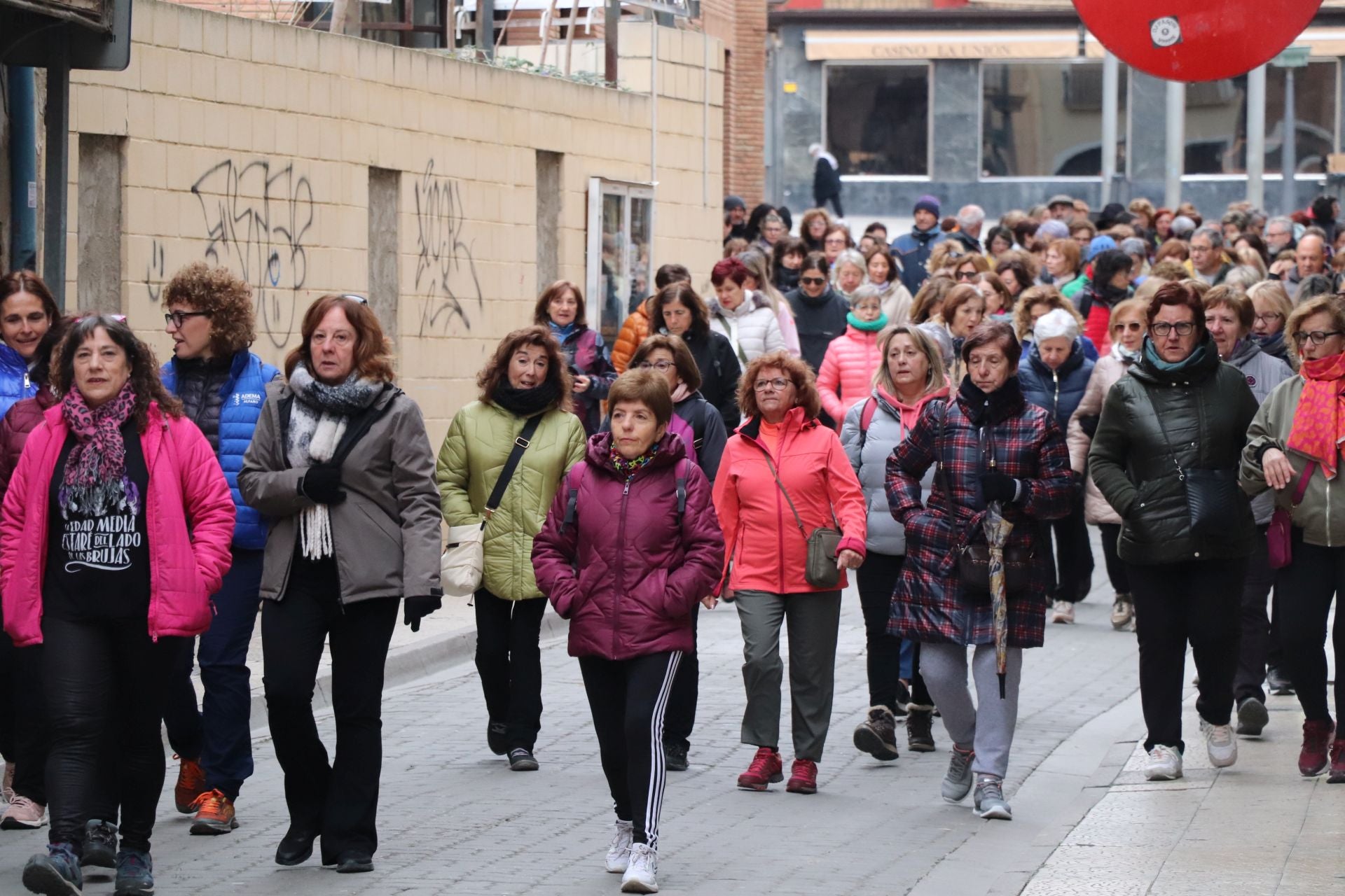 Marcha por la semana de la Mujer, en imágenes