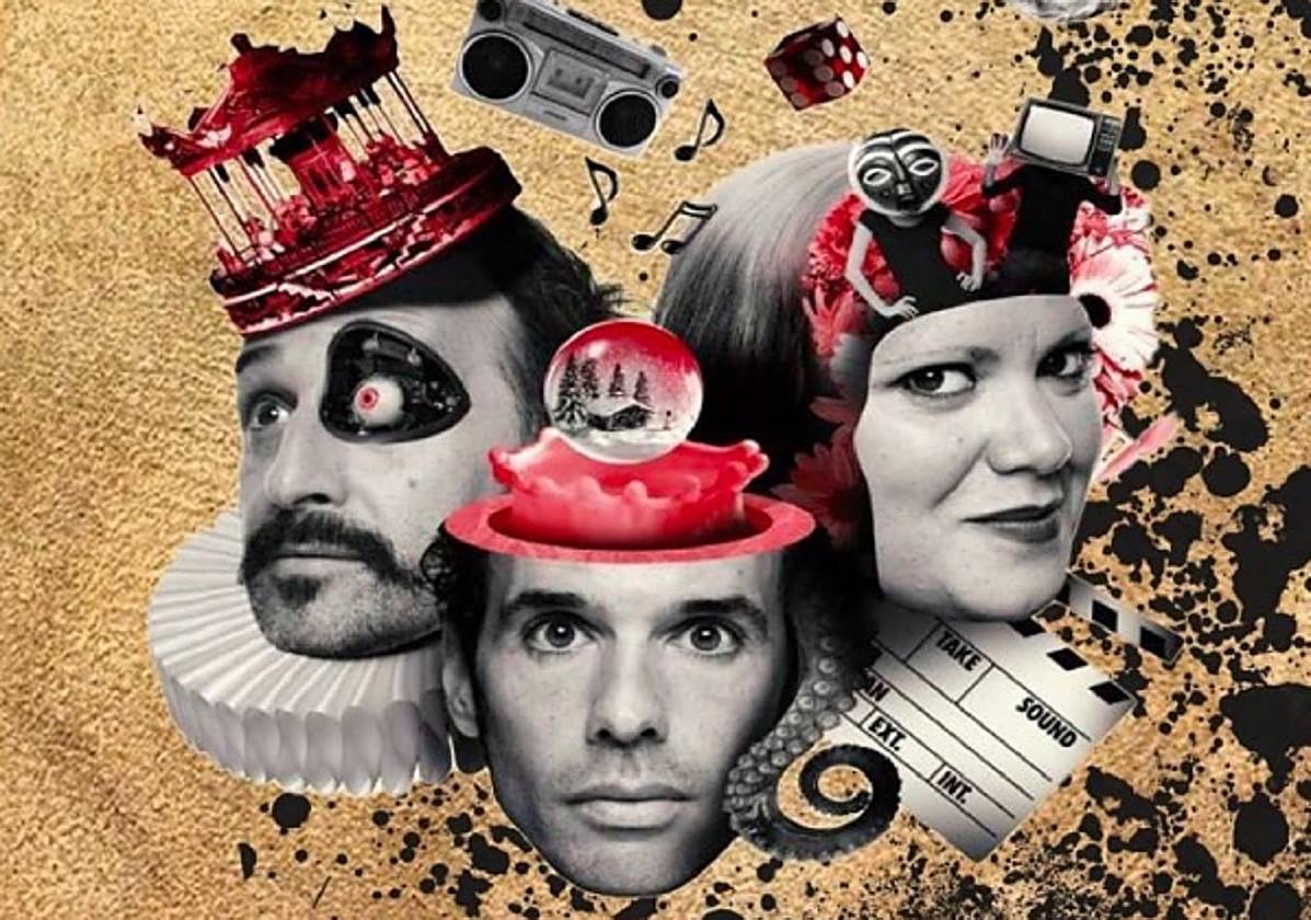 Cartel de la presentación del show.