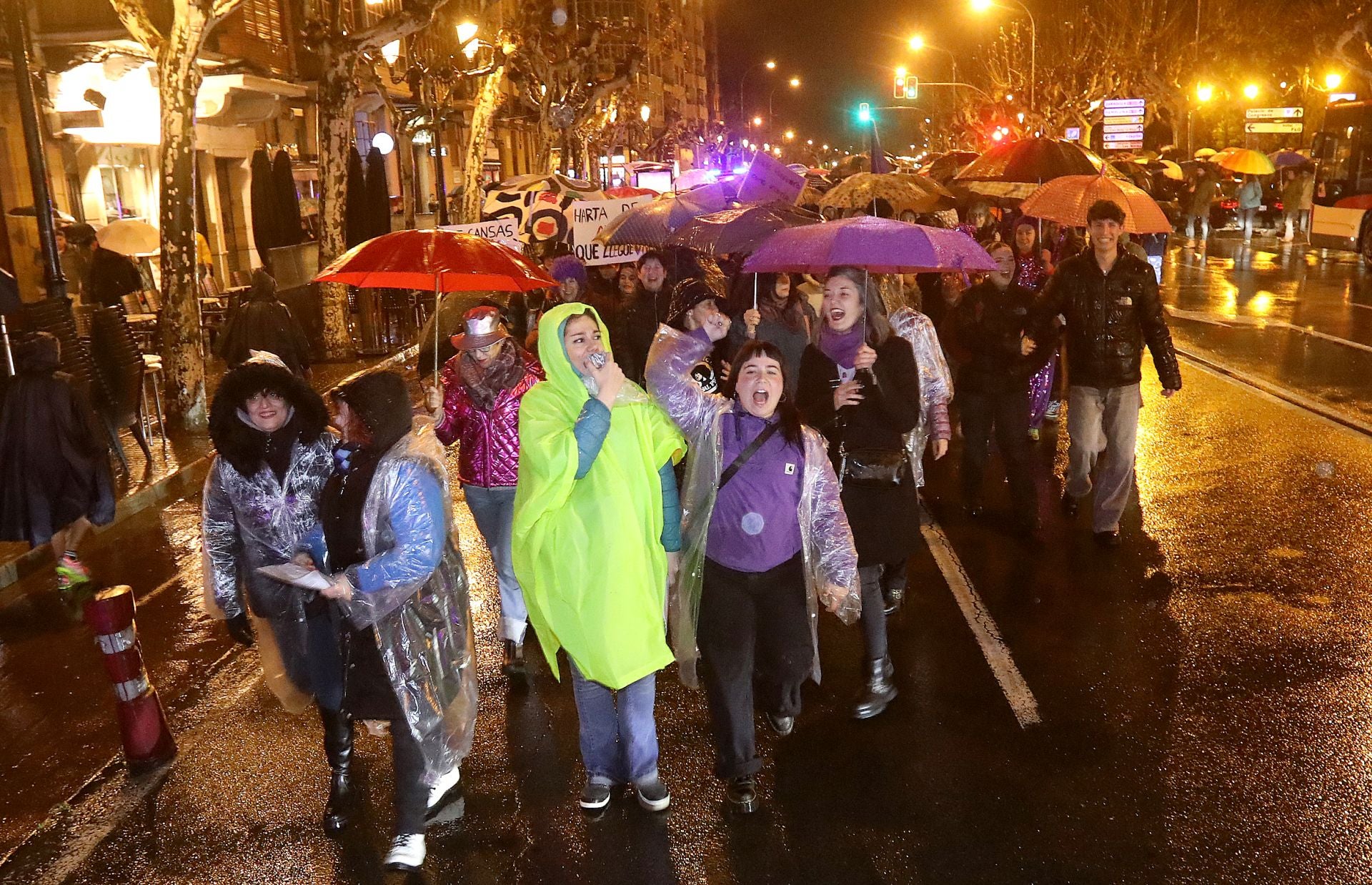 Las imágenes de la celebración del 8M en Logroño
