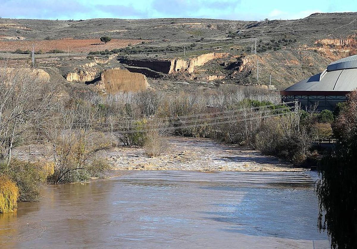 Río Ebro a su paso por Logroño