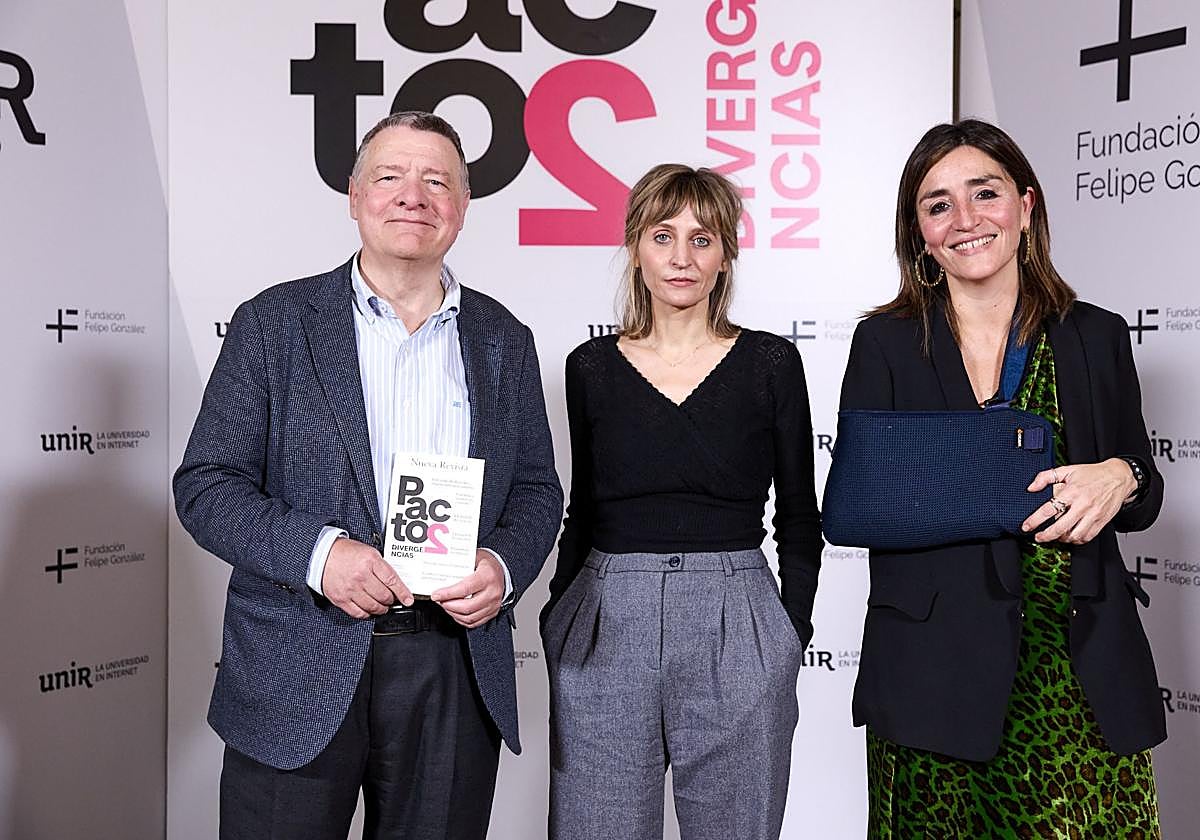 Jordi Sevilla, Máriam Martínez-Bascuñán y Rocío Martínez-Sampere.