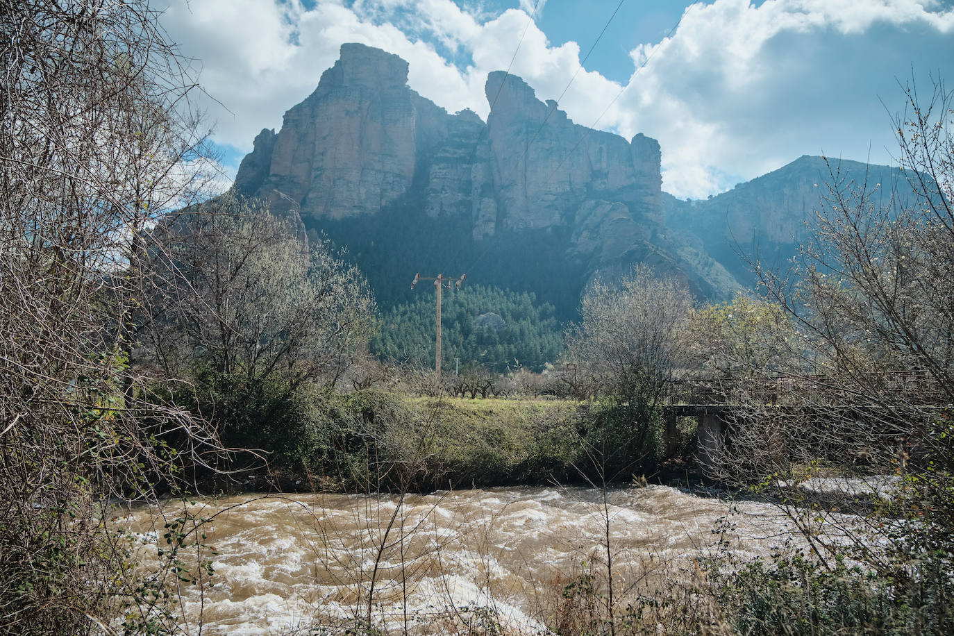 El caudal del Iregua, en máximos