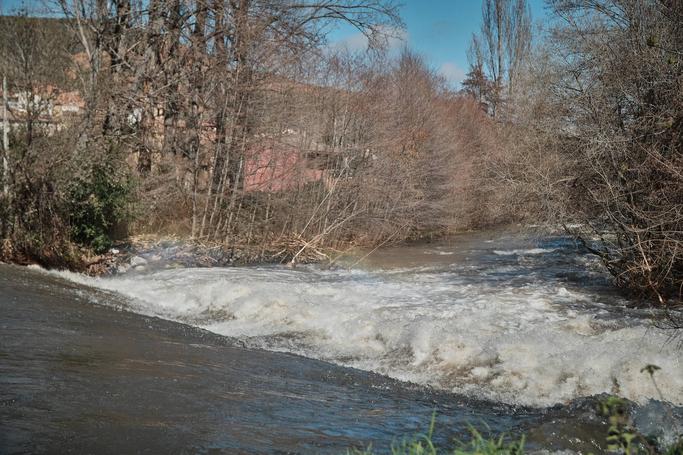 El caudal del Iregua, en máximos