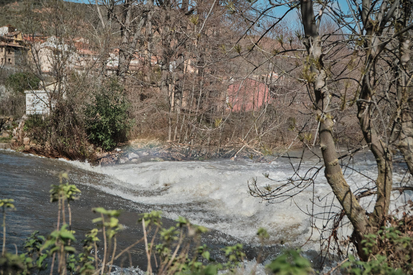 El caudal del Iregua, en máximos