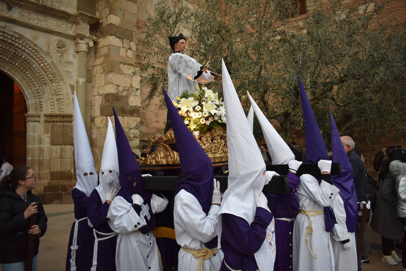 La procesión del IV centenario del Santísimo Sacramento en Autol, en imágenes
