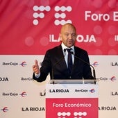 Jaime García-Legaz durante su participación en el foro económico de Diario LA RIOJA.
