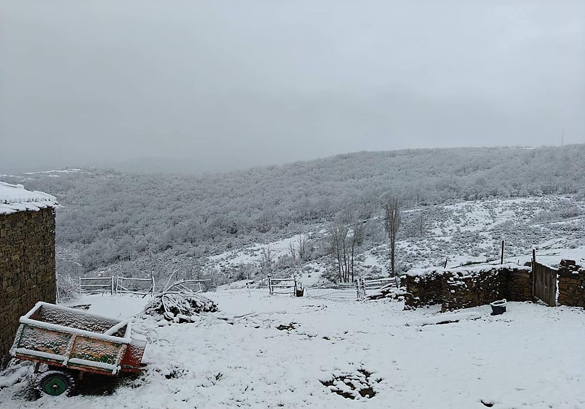 Nieve en Santa Marina