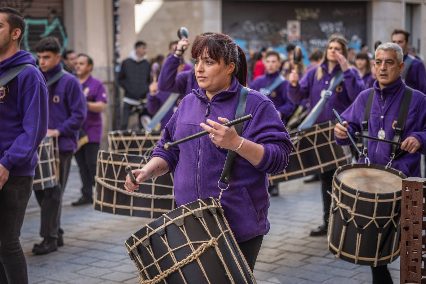 El ensayo solidario de Jesús Nazareno, en imágenes