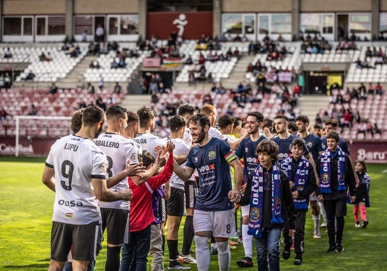 La UD Logronés gana al Anguiano en Las Gaunas