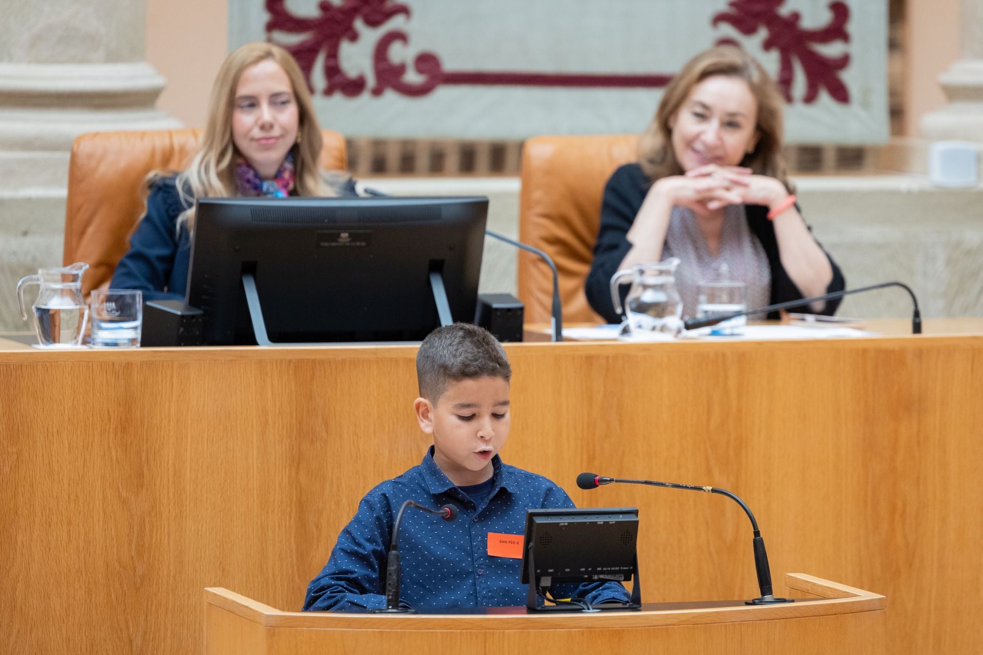 Alumnos riojanos se convierten en diputados por un día