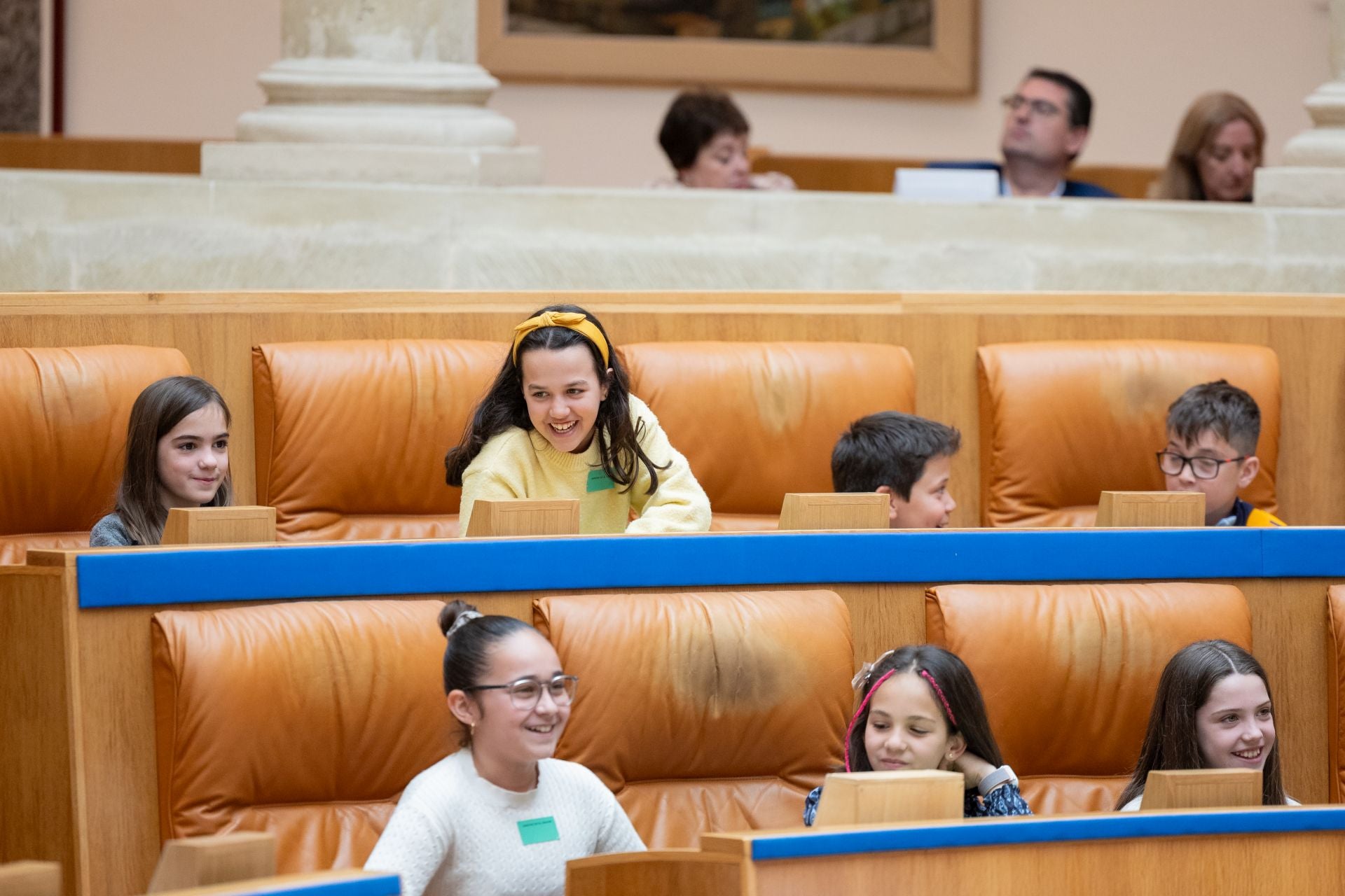 Alumnos riojanos se convierten en diputados por un día