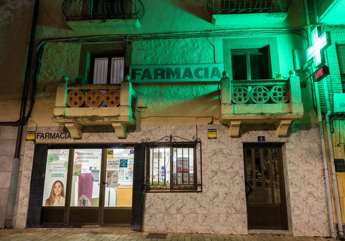 Farmacia de Huércanos.