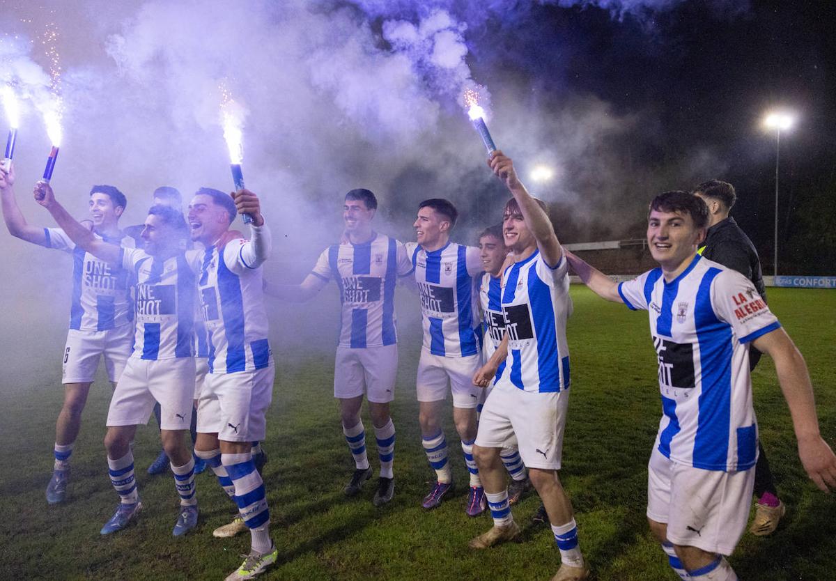 Celebración en el campo de La Salera de Nájera.