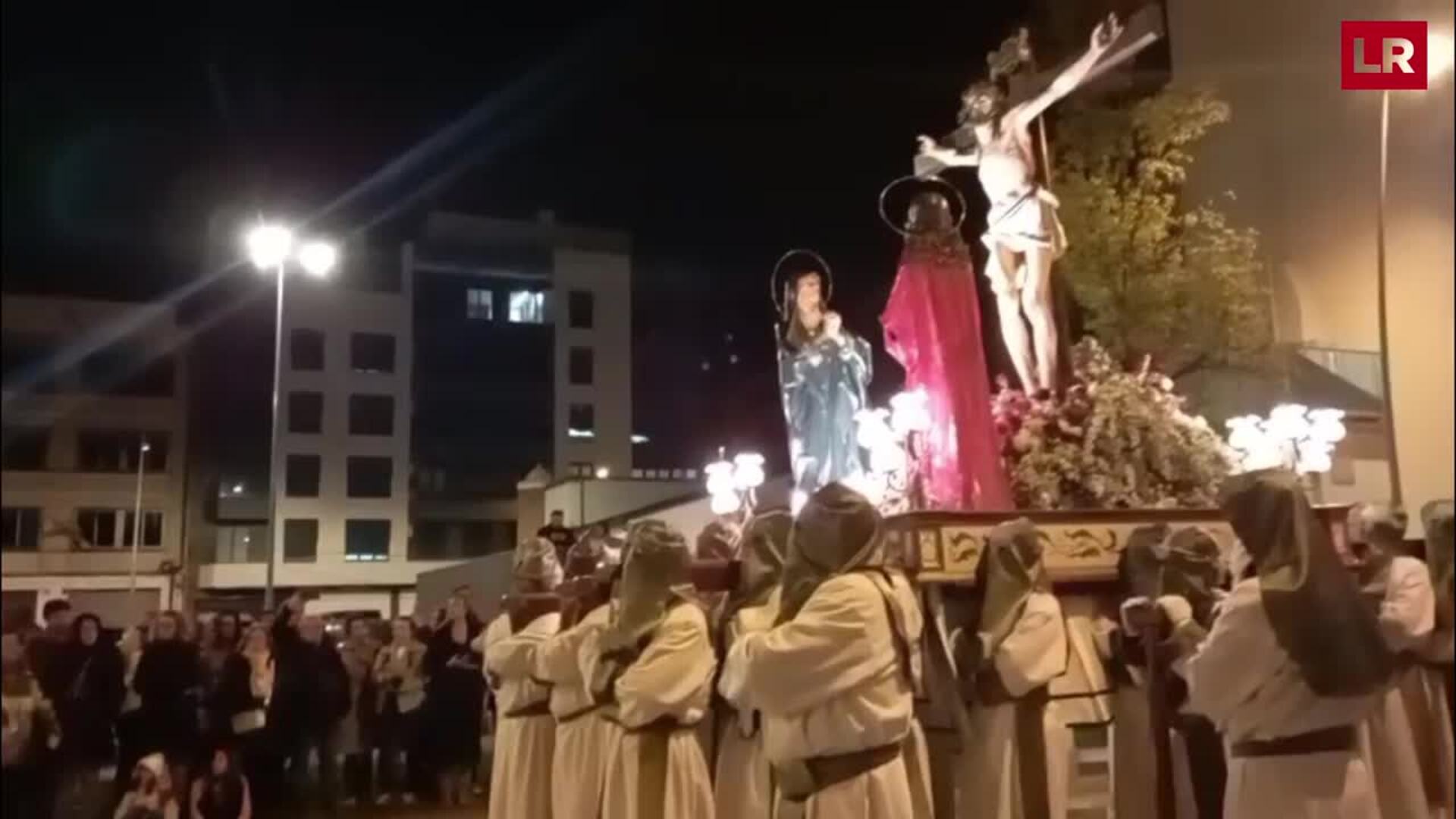 Al Cristo de la Agonía no le ha faltado su saeta en Calahorra