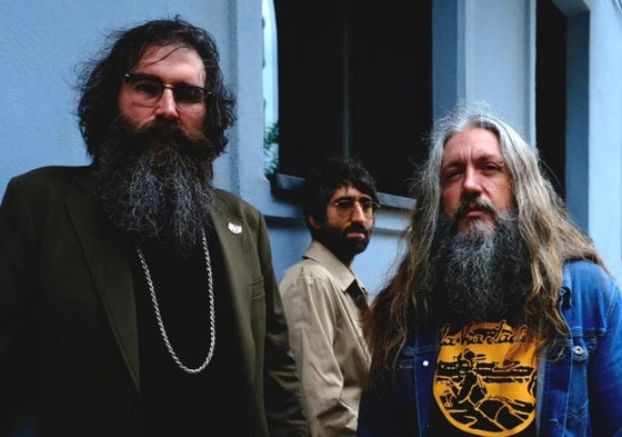Los tres integrantes del grupo Arizona Baby.