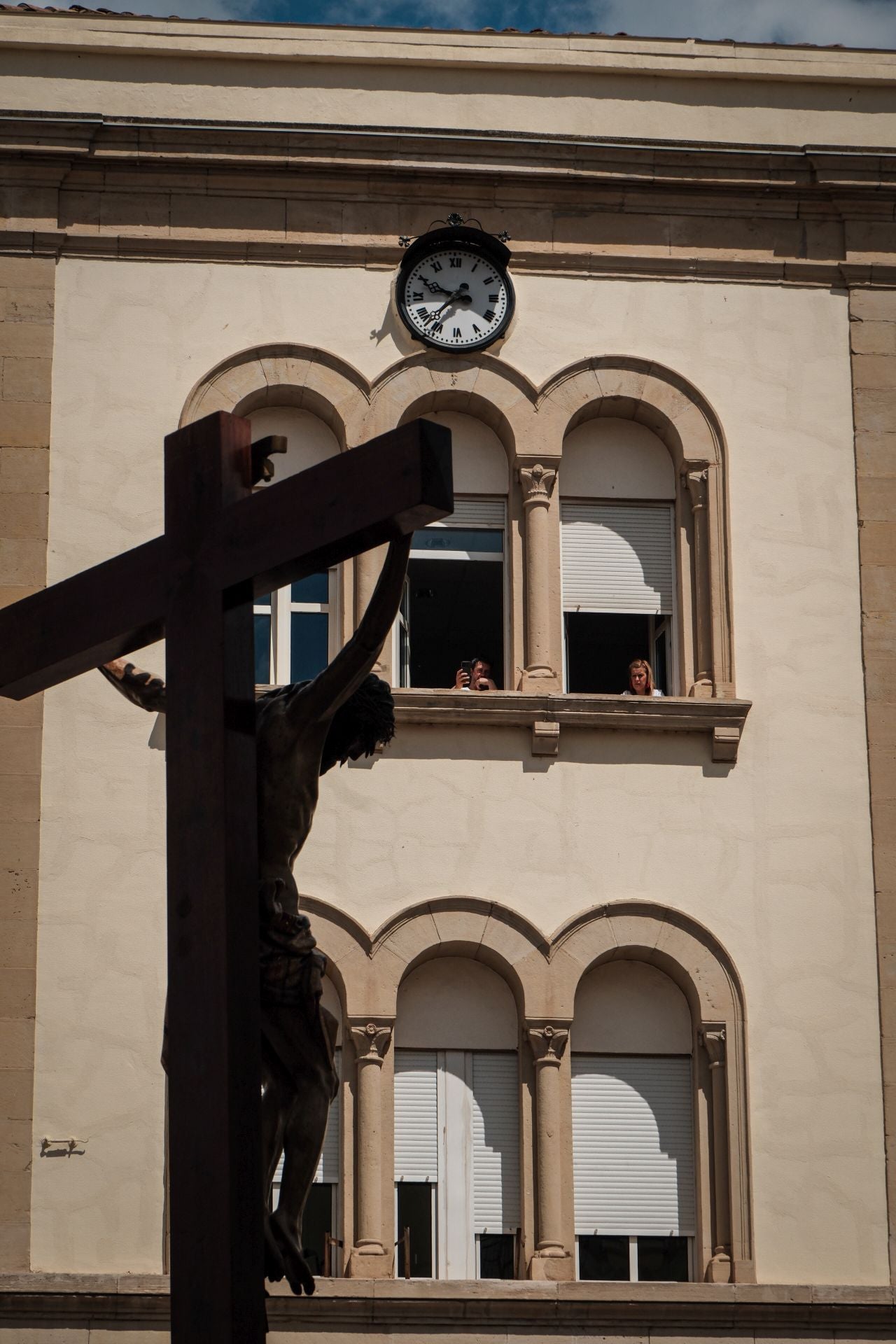 El traslado del Cristo de las Ánimas, en imágenes