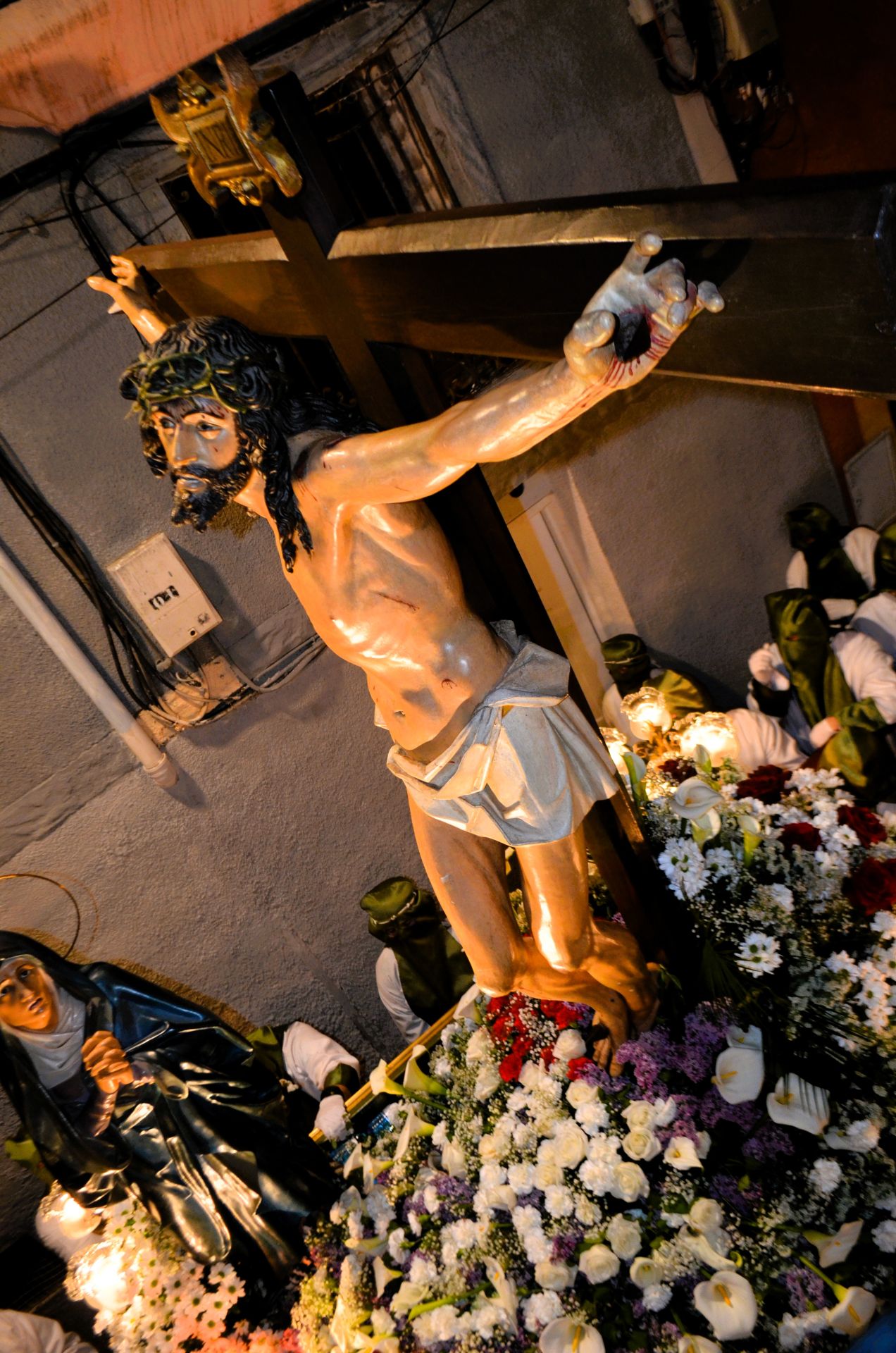 La procesión del Santo Entierro de Calahorra, en imágenes