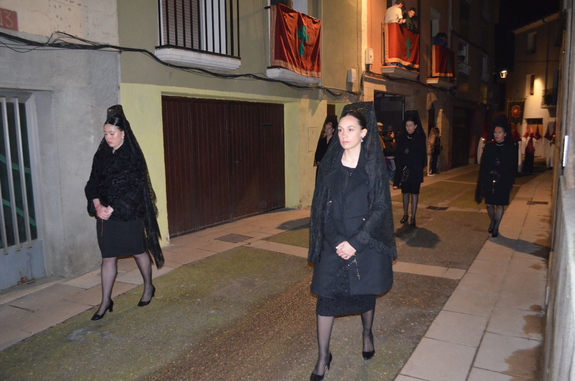 La procesión del Santo Entierro de Calahorra, en imágenes