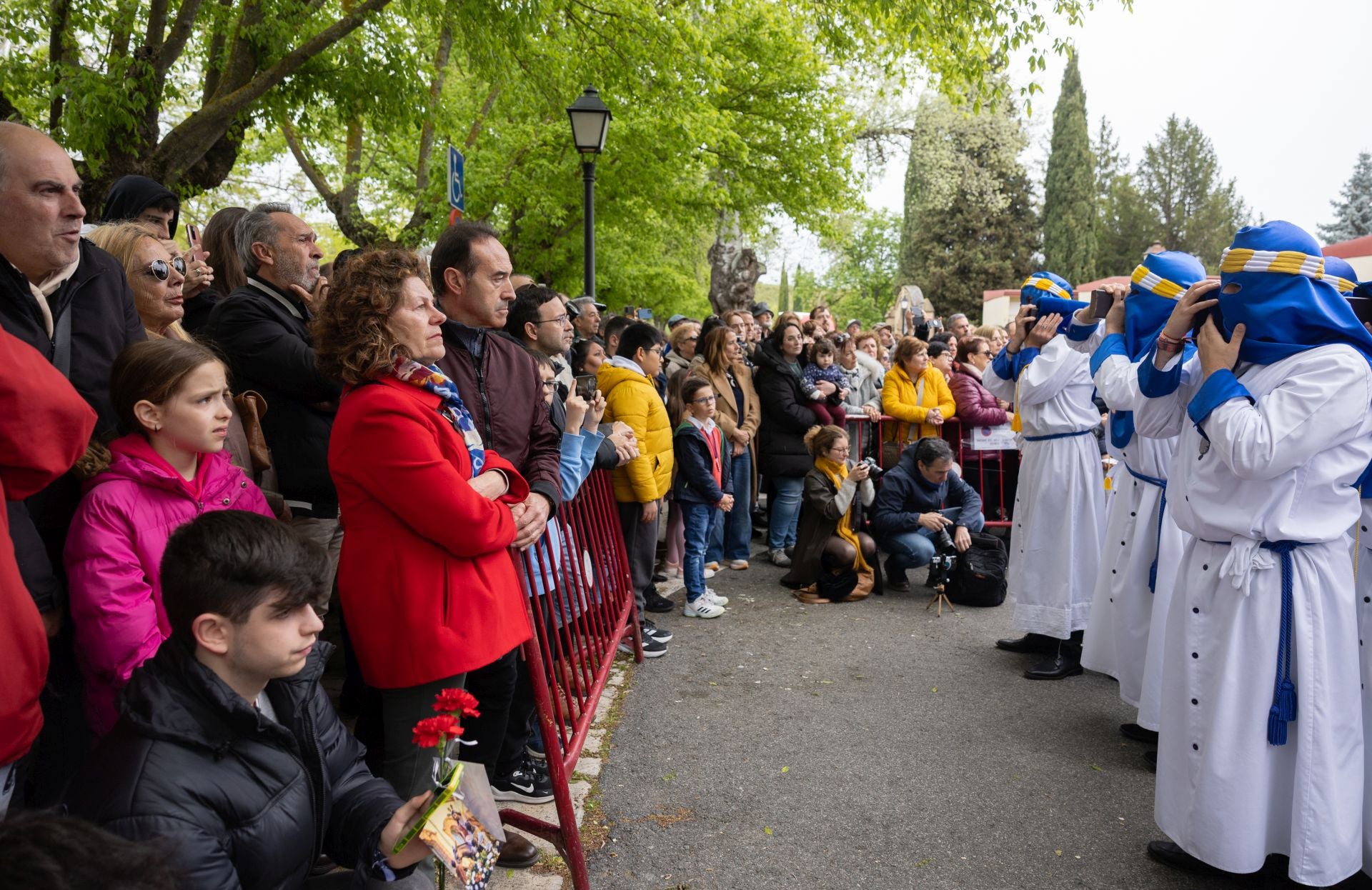 Las imágenes de la procesión de Cristo Resucitado, en Logroño