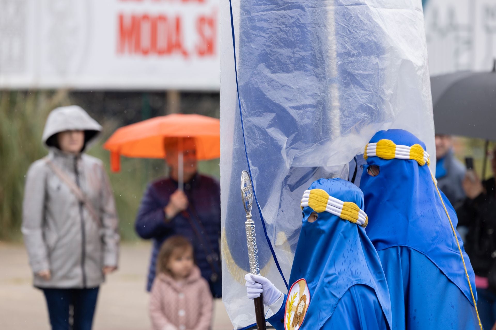 Las imágenes de la procesión de Cristo Resucitado, en Logroño