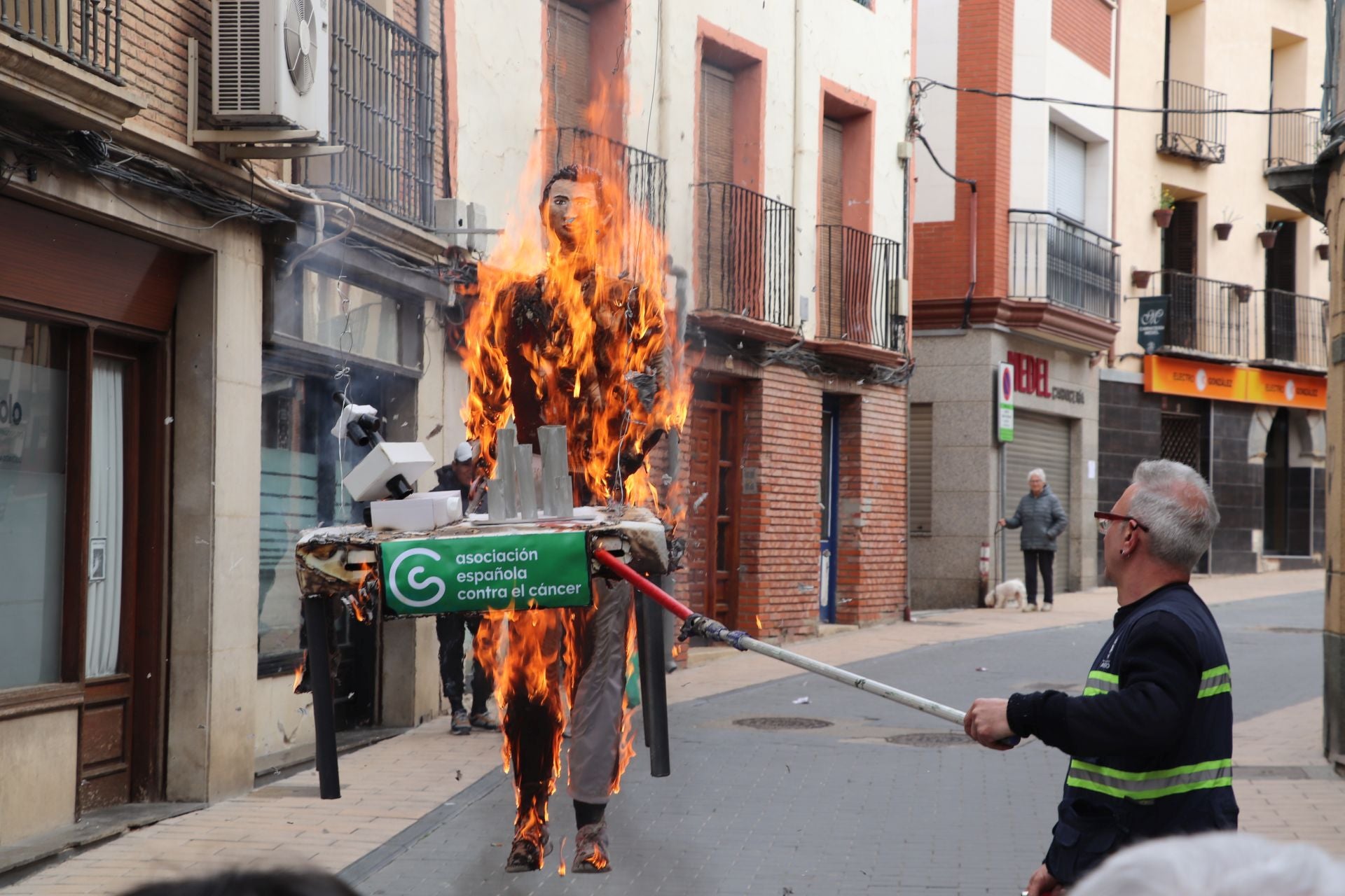 Las imágenes de la Quema de los Judas en Alfaro