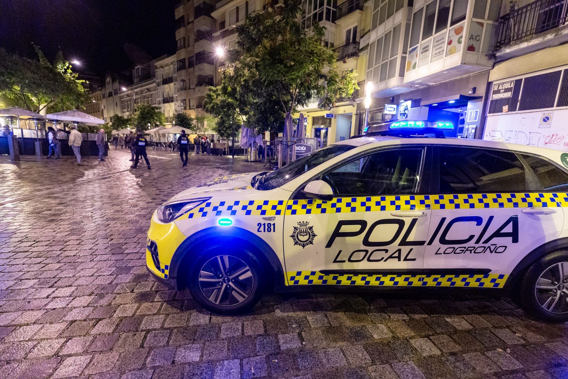 Tres detenidos por una pelea nocturna en un local de la calle San Millán de Logroño