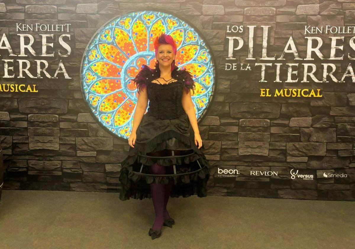 La artista riojana María José Santos de Dios.