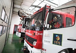 Bomberos del CEIS-Rioja, en una imagen de archivo.
