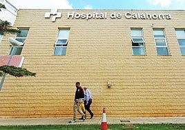 Fachada del Hospital de Calahorra.