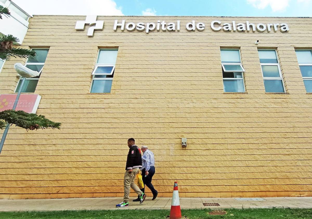 Fachada del Hospital de Calahorra.