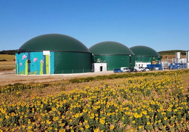 Planta de biogás de bPower en Ólvega (Soria).
